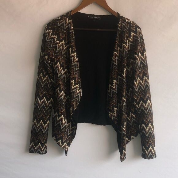 Women’s Karina Grimaldi Open Knit Jacket - Picture 2 of 7